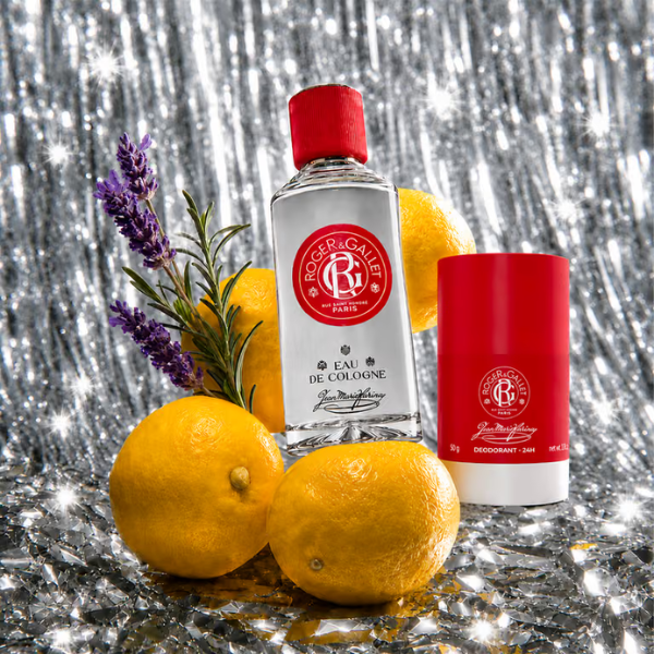 Roger&Gallet Jean Marie Farina Coffret Água Colónia 100ml + OFERTA Desodorizante Sólido 50gr.