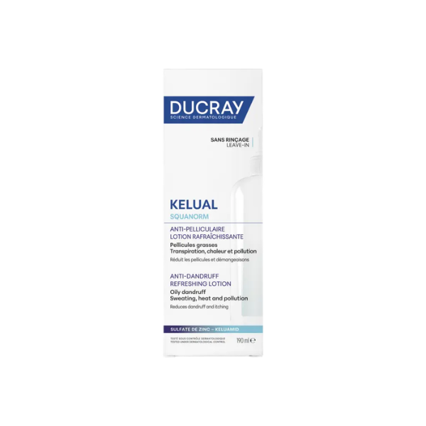 Ducray Kelual Squanorm Loção Refrescante Anti-Caspa 190ml