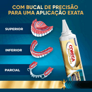 Corega Power Max Supreme Creme Fixador Próteses Dentárias 40gr.