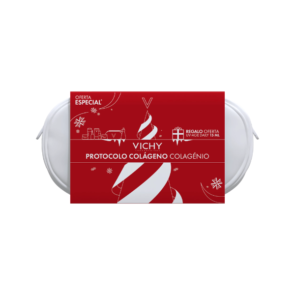 Vichy Coffret Protocolo Colagénio Liftactiv Collagen Specialist Sérum 30ml + Creme Dia 50ml + OFERTA UV-Age Daily 15ml
