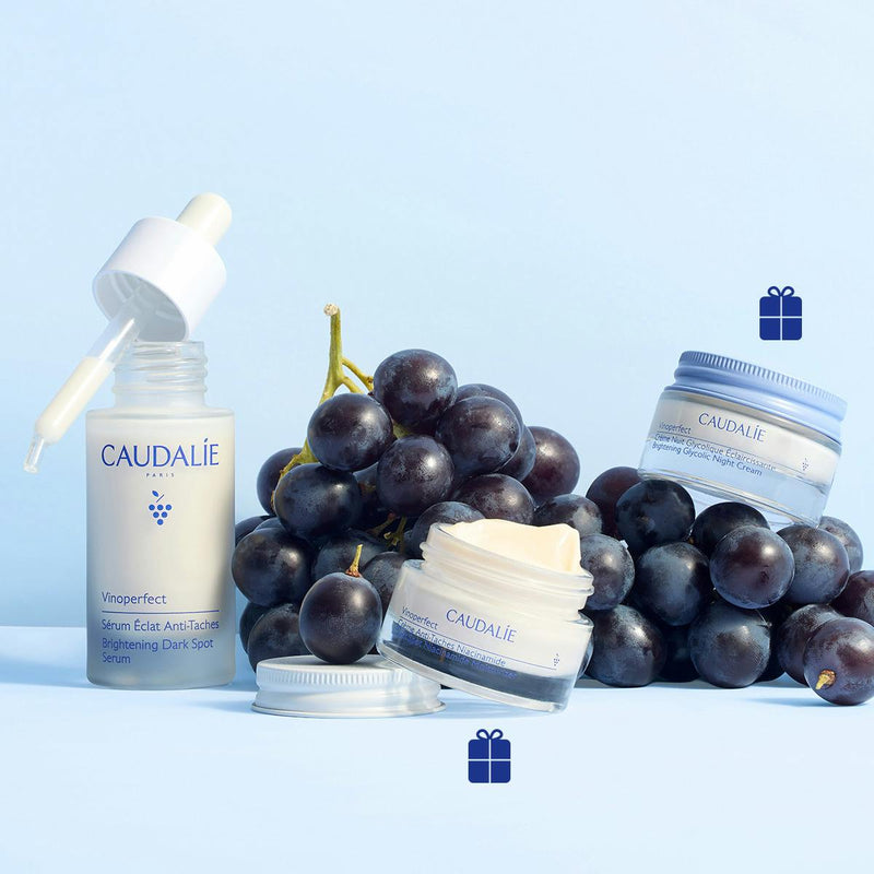 Caudalie Vinoperfect Coffret Trio Anti-Manchas Sérum 30ml + Oferta Creme Dia e Noite 15ml