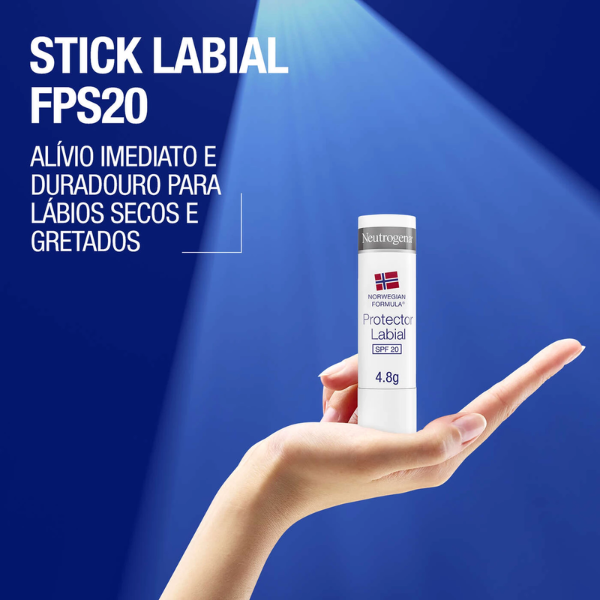 Neutrogena Pack Duplo Protetor Labial SPF20 2x4,8gr.