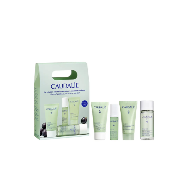 Caudalie Vinopure Anti-Blemish Routine Kit Acne-Prone Skin