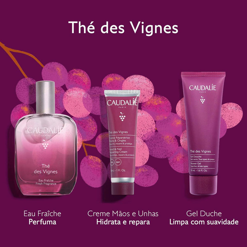 Caudalie Thé des Vignes Coffret Água Fresca Rotina Perfumada