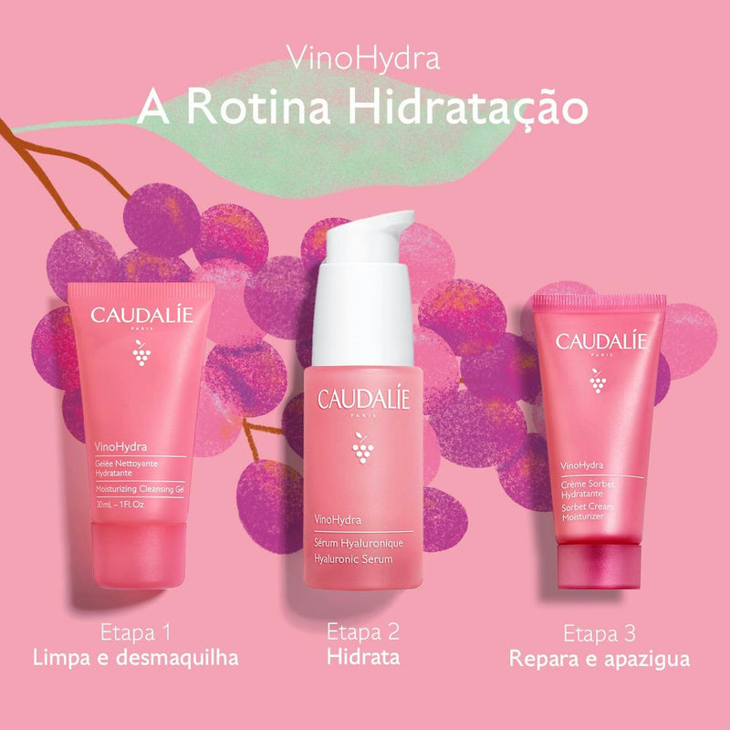 Caudalie VinoHydra Sérum Hialurónico Coffret Rotina Hidratação