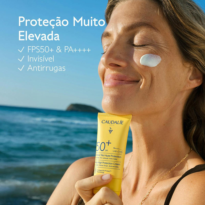 Caudalie Vinosun Creme Proteção Elevada SPF50 50ml