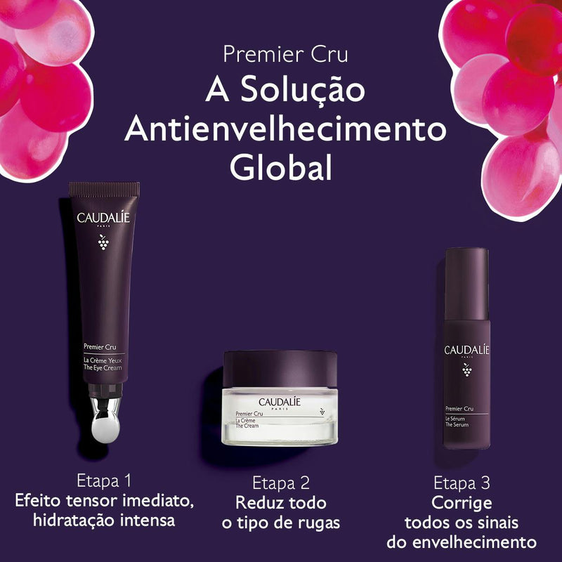 Caudalie Premier Cru Olhos Coffret Solução Antienvelhecimento