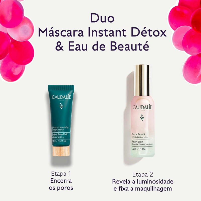 Caudalie Duo Coffret Eau Beauté & Máscara Detox
