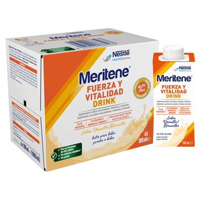 Nestlé Meritene Força & Vitalidade Drink Vitaminas Batido Garrafa 6x180ml