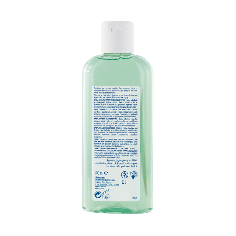Ducray Sabal Sebum-Regulating Shampoo 200 ml