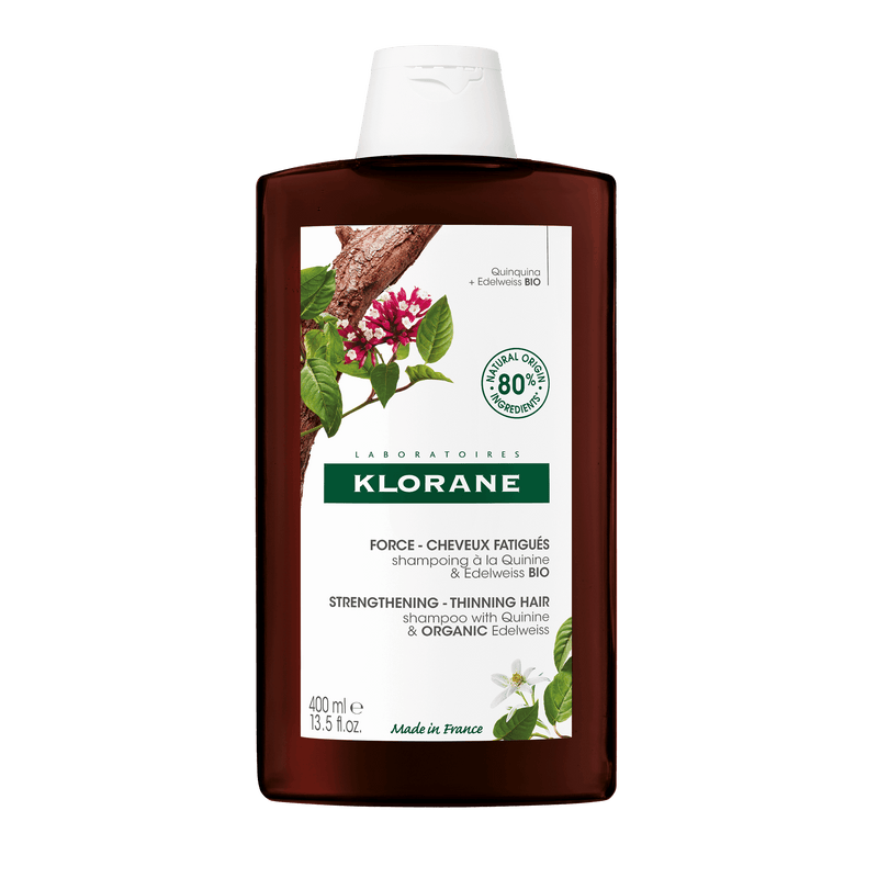 Klorane Quinina e Edelvaisse BIO Champô Antiqueda