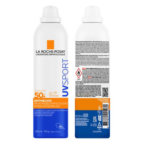 La Roche Posay Anthelios UV Sport Bruma Invisível Refrescante FPS50+ 200ml