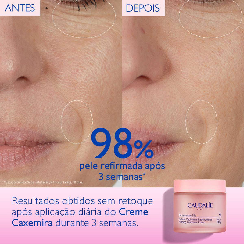 Caudalie Resveratrol-Lift Creme Caxemira Redensificador