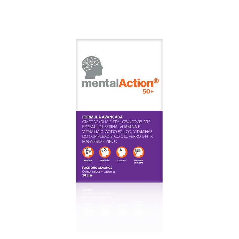 MentalAction 50+ 30 comp + 30 caps 
