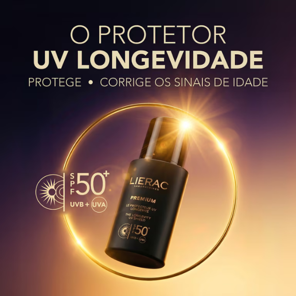 Lierac Premium Protetor UV Longevidade Fluido FPS50+ 30ml