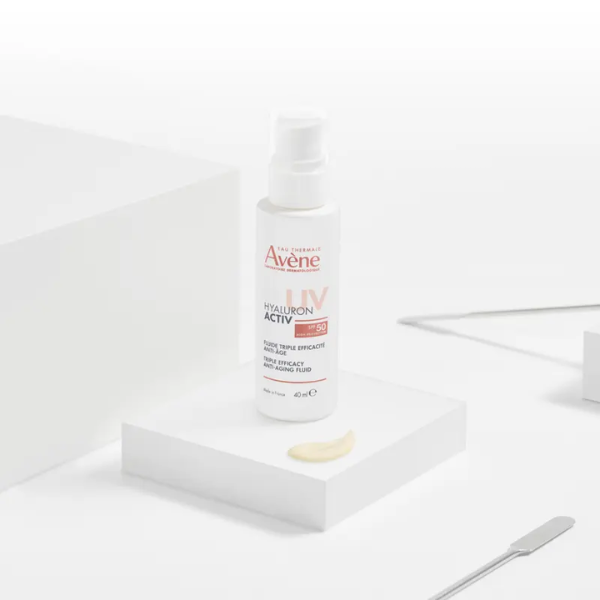 Avène Hyaluron Activ B3 Fluido Antienvelhecimento Tripla Eficácia SPF50 40ml