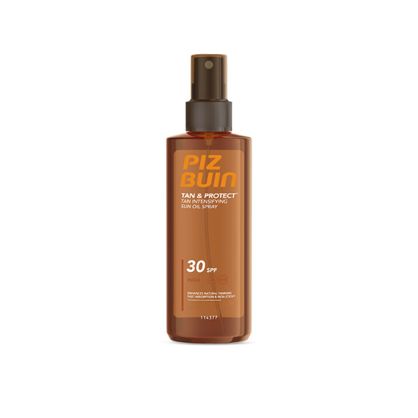 Piz Buin Tan & Protect Óleo Spray Acelerador Bronzeado FPS30 150ml