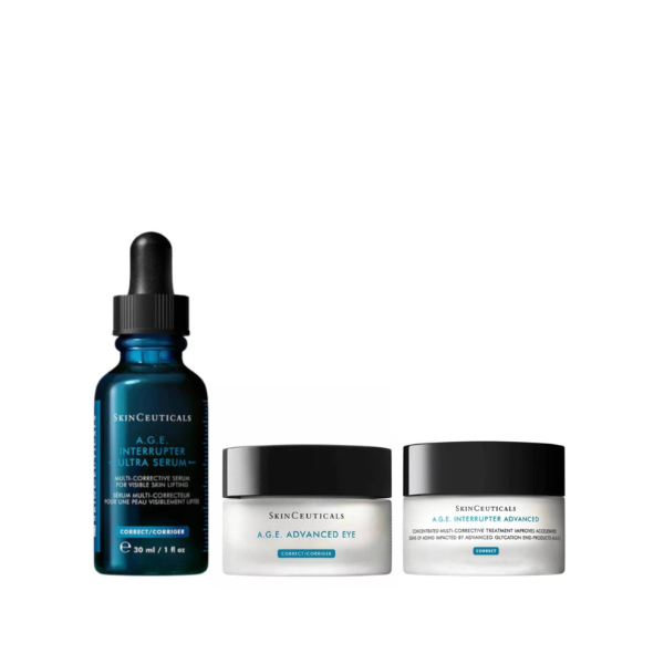 SkinCeuticals Coffret Lifting Firmeza A.G.E. Interrupter Sérum 30ml + A.G.E. Advanced Eye 15ml + OFERTA A.G.E. Interrupter Creme 15ml