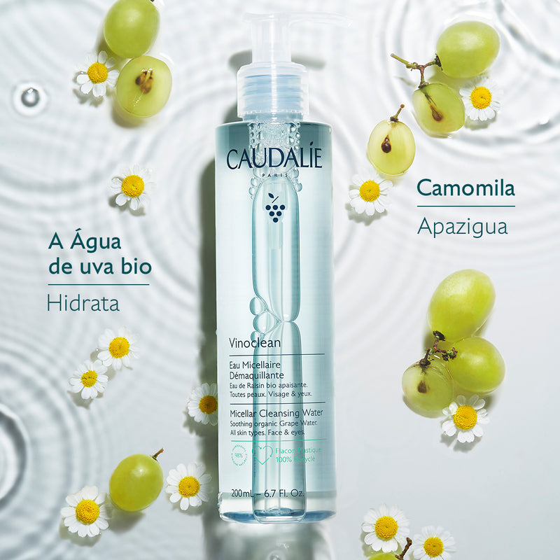 Caudalie Vinoclean Água Micelar Desmaquilhante