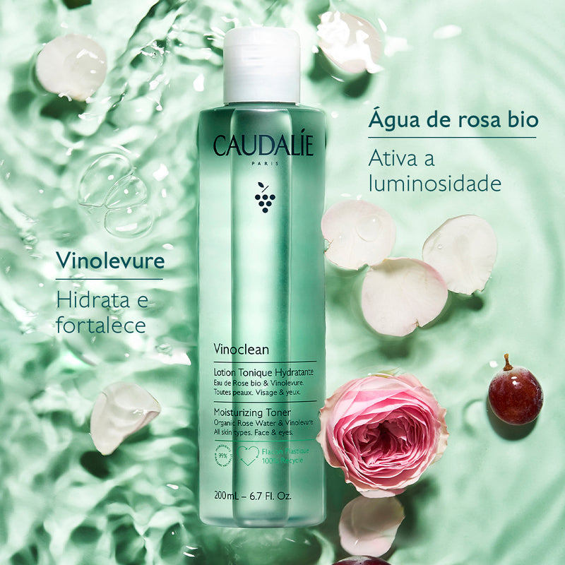 Caudalie Vinoclean Loção Tónica Hidratante