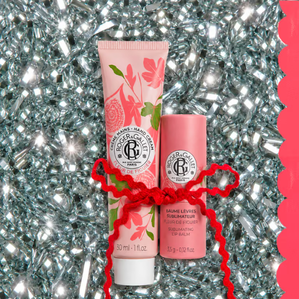 Roger&Gallet Coffret Gingembre Rouge Bálsamo Labial 3,5gr. + Creme Mãos 30ml