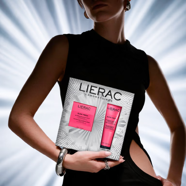Lierac Glow Fresh Coffret Creme Preenchedor Luminosidade 50ml + OFERTA Máscara Revitalizante Express 75ml