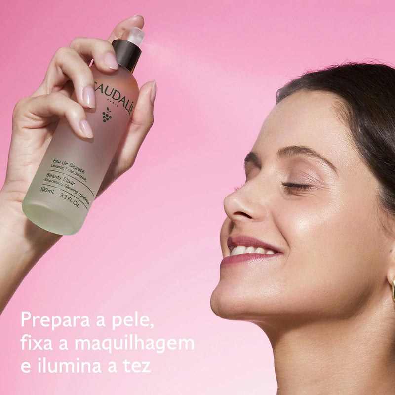 Caudalie Duo Coffret Kiss&Glow Eau Beauté & Bálsamo Labial c/Cor