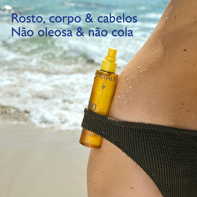 Caudalie Vinosun Óleo Solar Sublimador de Proteção Elevada SPF50 150ml