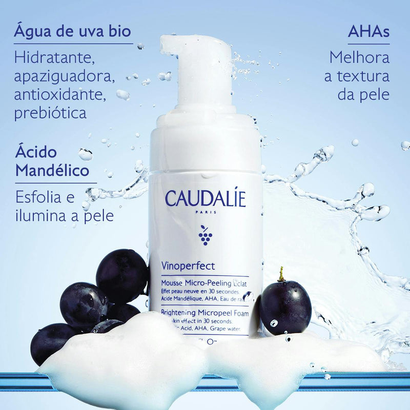 Caudalie Vinoperfect Micro-Peeling Radiance Foam