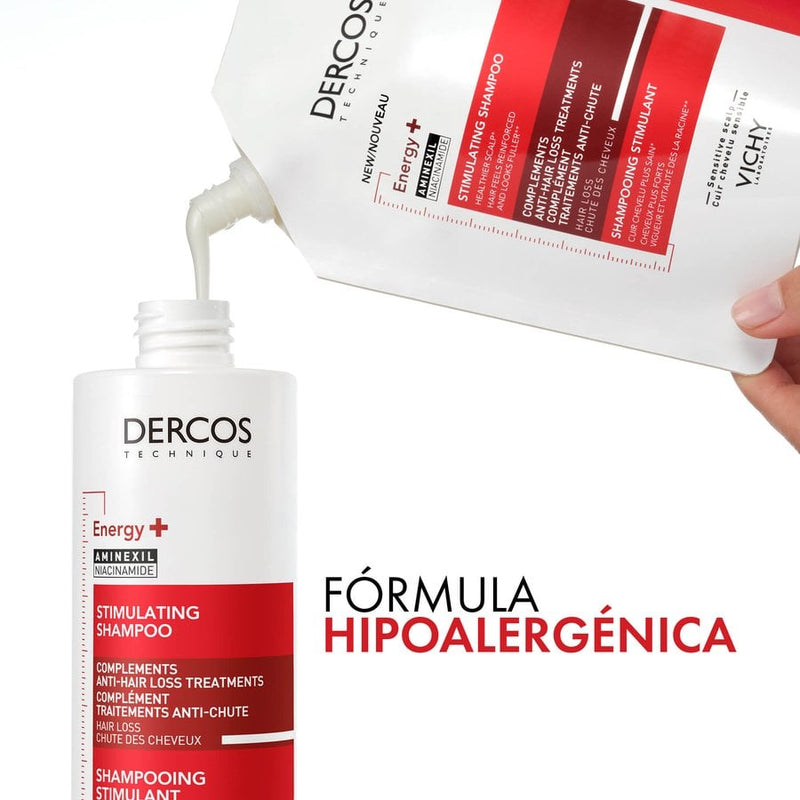 Vichy Dercos Champô Energy+ Energizante Anti-Queda