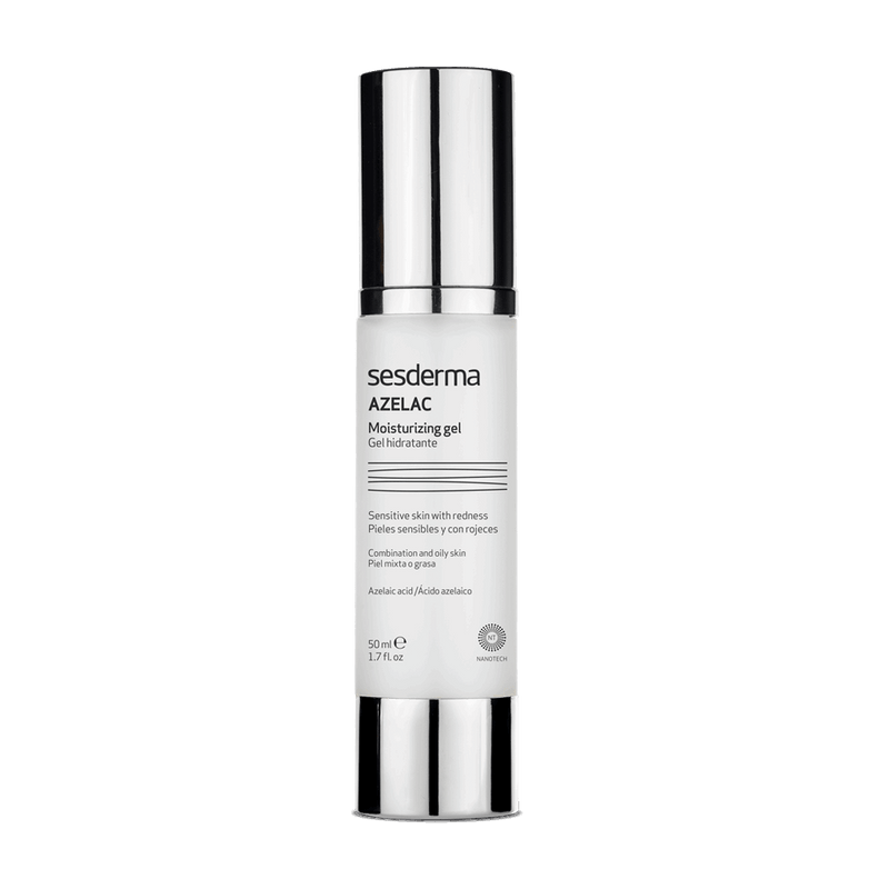 Sesderma Azelac Gel Hidratante Pele Reativa Sensível Vermelhidão 50ml