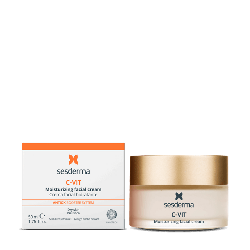 Sesderma C-VIT Creme Facial Hidratante Vitamina C Rugas Antioxidante 50ml