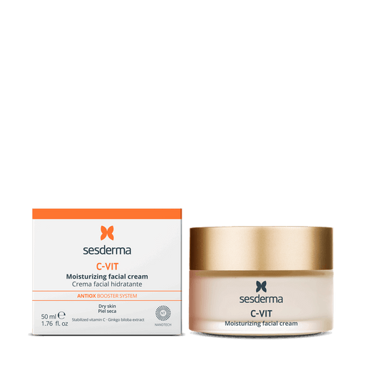 Sesderma C-VIT Creme Facial Hidratante Vitamina C Rugas Antioxidante 50ml