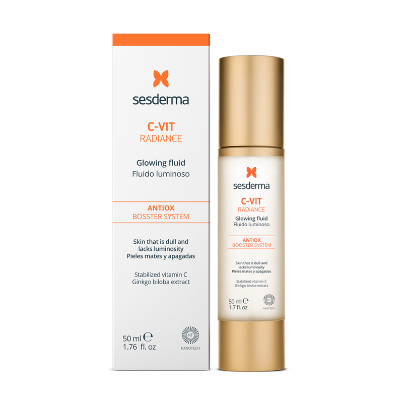 Sesderma C-VIT Radiance Fluido Luminoso Vitamina C Rugas Antioxidante 50ml