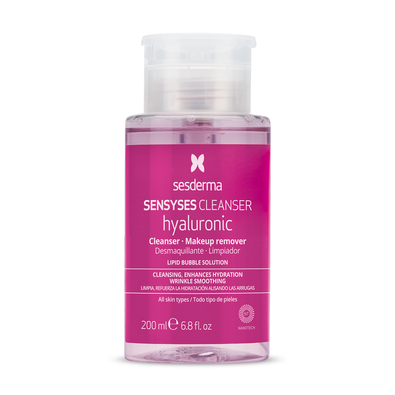 Sesderma Sensyses Cleanser Hyaluronic Água Limpeza Hidratante Rugas 200ml