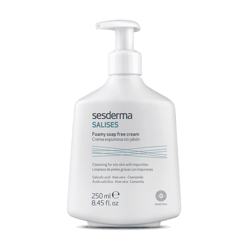 Sesderma Salises Creme Espuma s/Sabão Pele Acne 250ml