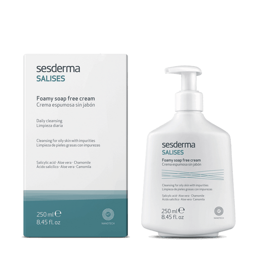 Sesderma Salises Creme Espuma s/Sabão Pele Acne 250ml