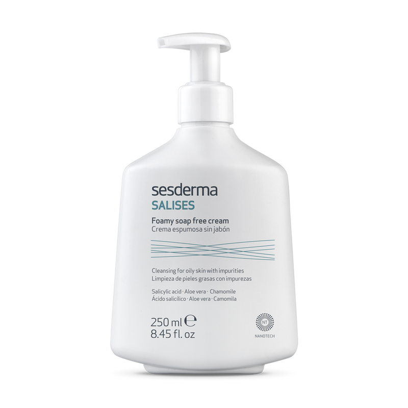Sesderma Salises Creme Espuma s/Sabão Pele Acne 250ml