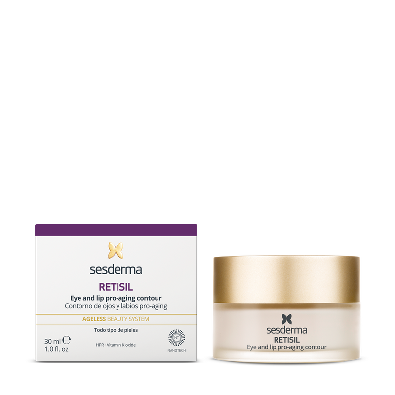 Sesderma Retisil Contorno Olhos/Lábios Intensivo Pro-Aging Rugas Olheiras 30ml