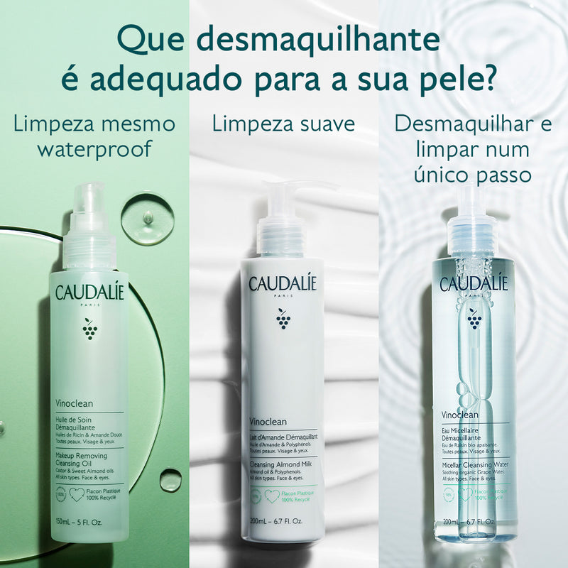 Caudalie Vinoclean Leite de Amêndoas Desmaquilhante