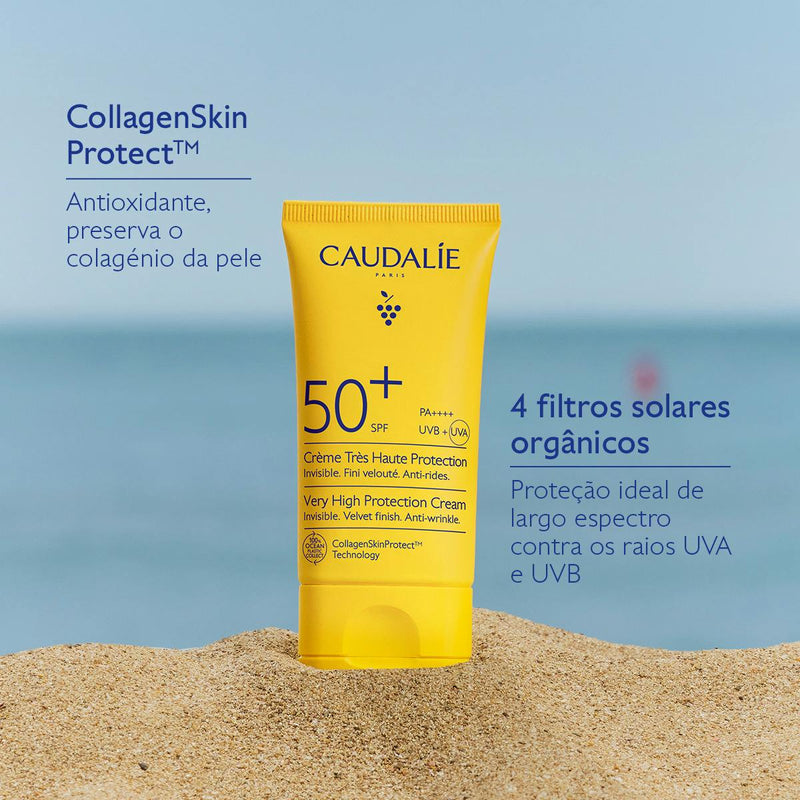 Caudalie Vinosun Creme Proteção Elevada SPF50 50ml