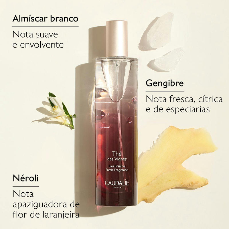 Caudalie Thé des Vignes Coffret Água Fresca Rotina Perfumada