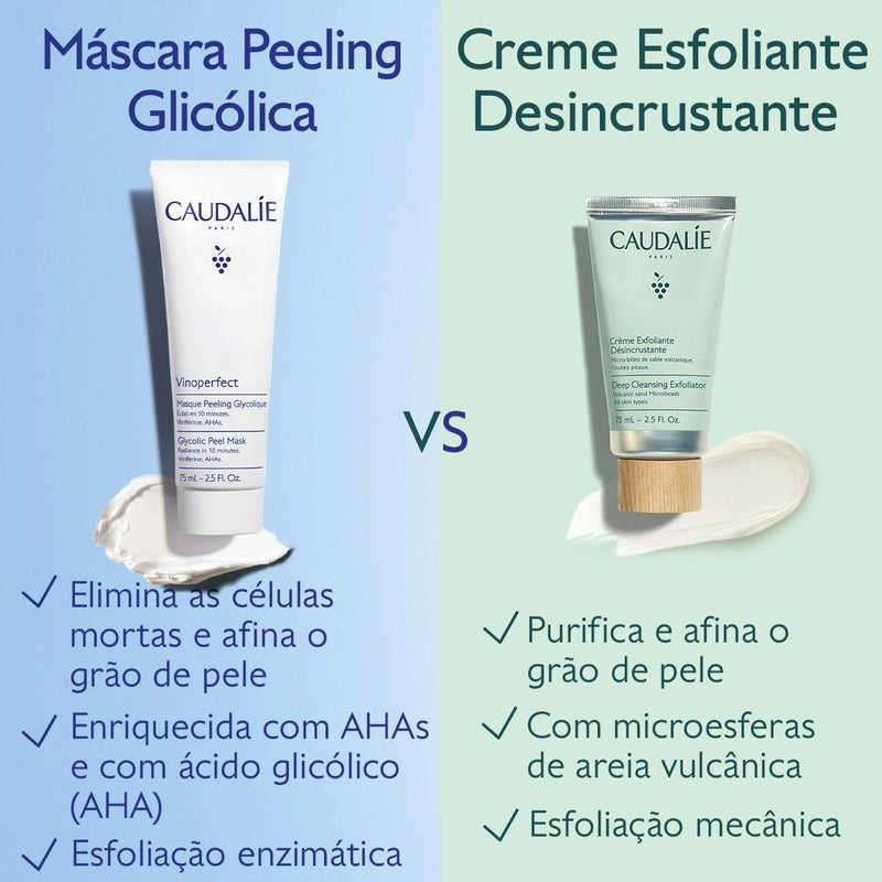 Caudalie Vinoperfect Máscara Peeling Glicólica 75ml