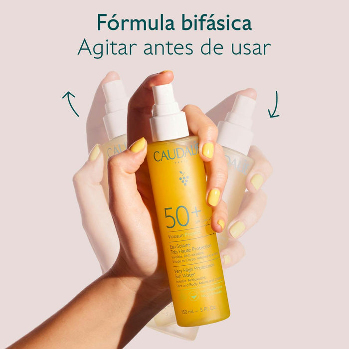 Caudalie Vinosun Água Proteção Muito Elevada SPF50+ 150ml