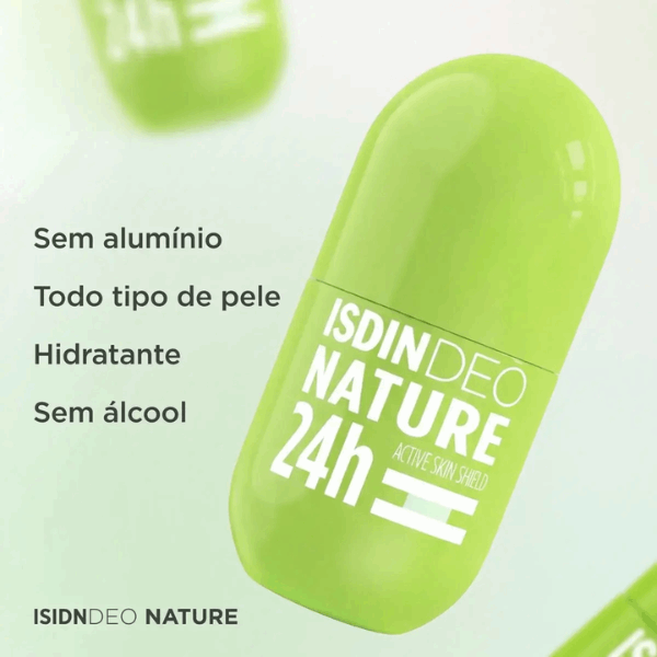 Isdin IsdinDEO Nature 24H Desodorizante Sem Alumínio Roll-On 50ml