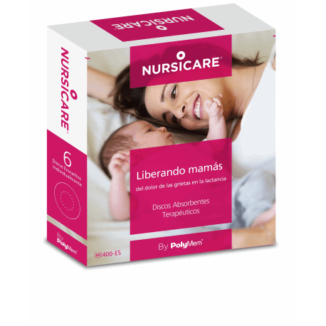 Nursicare Almofada Adesivo Terapêutico Amamentação Cicatrizante Mamilo x6