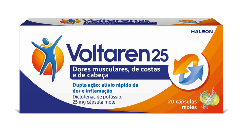Voltaren 25 mg 20 Cáps.