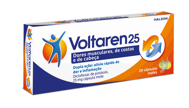 Voltaren 25 mg 20 Cáps.