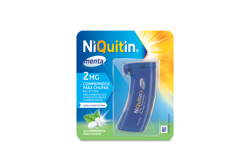 Comprimidos de Niquitin Mint de 2 mg