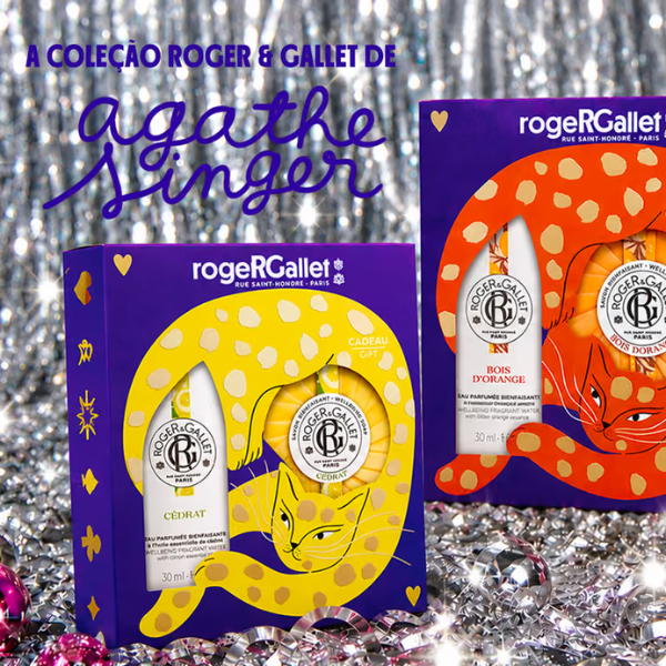 Roger&Gallet Coffret Cologne Twist Água Colónia 100ml + OFERTA Desodorizante 24H 50gr.